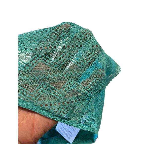 Etam Women's Green Lace XS Extra Small Sublime Shorty Panties. - Picture 6 of 7